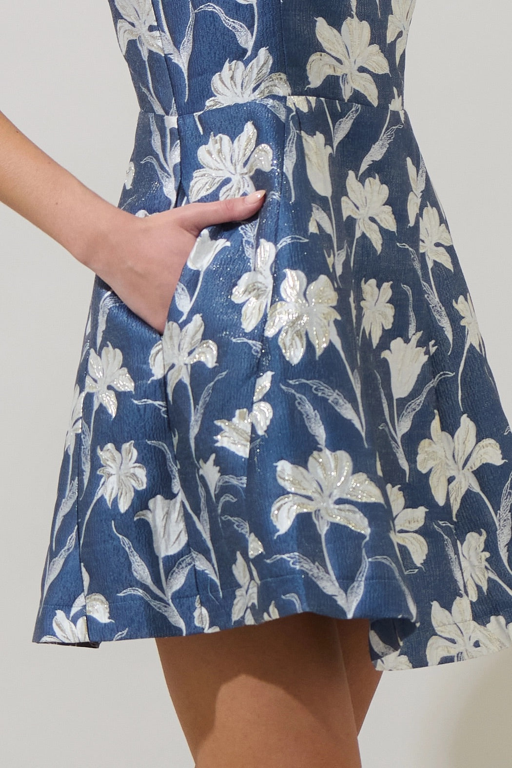 Blakely Jacquard Mini Dress