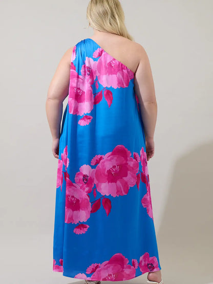 CURVE Glena One Shoulder Maxi Dress