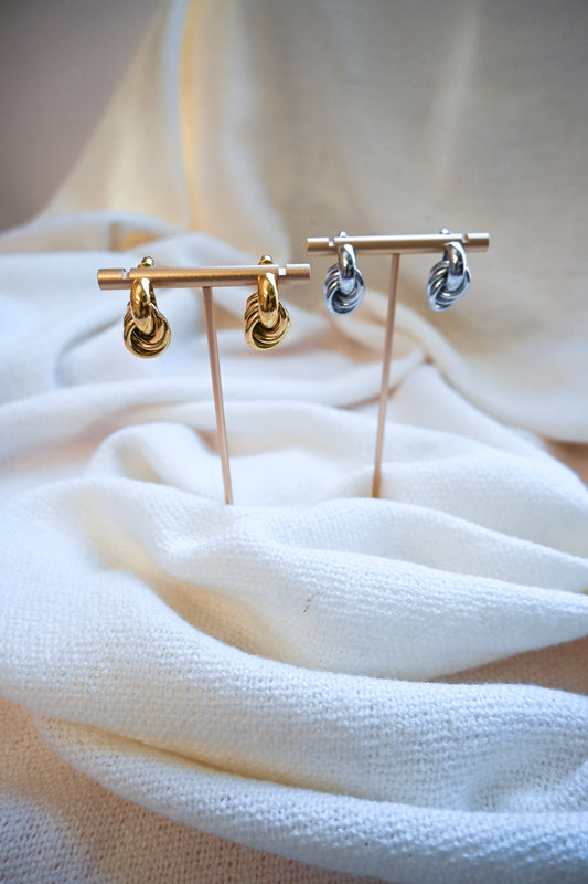 Twisted Multi Layer Earring