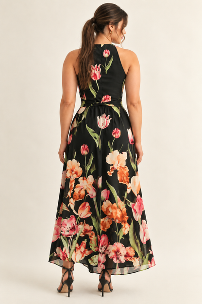 Aliyah Floral Maxi Dress (S-XXL)
