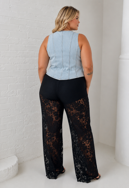 CURVE Denim Vest