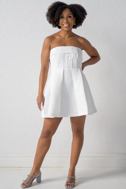 Strapless Mini Dress (XS-3X)