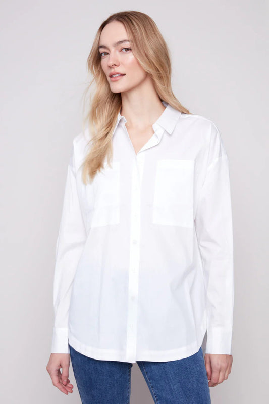 Cotton Button Up Shirt (S-XXL)
