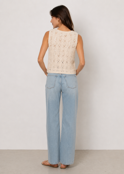 Sloane Crochet Vest