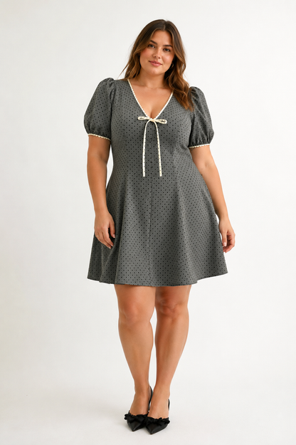 Betsy Polka Dot Mini Dress (S-XXL)