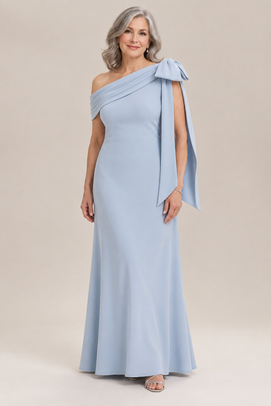One Shoulder Sheath Dress (4-24)