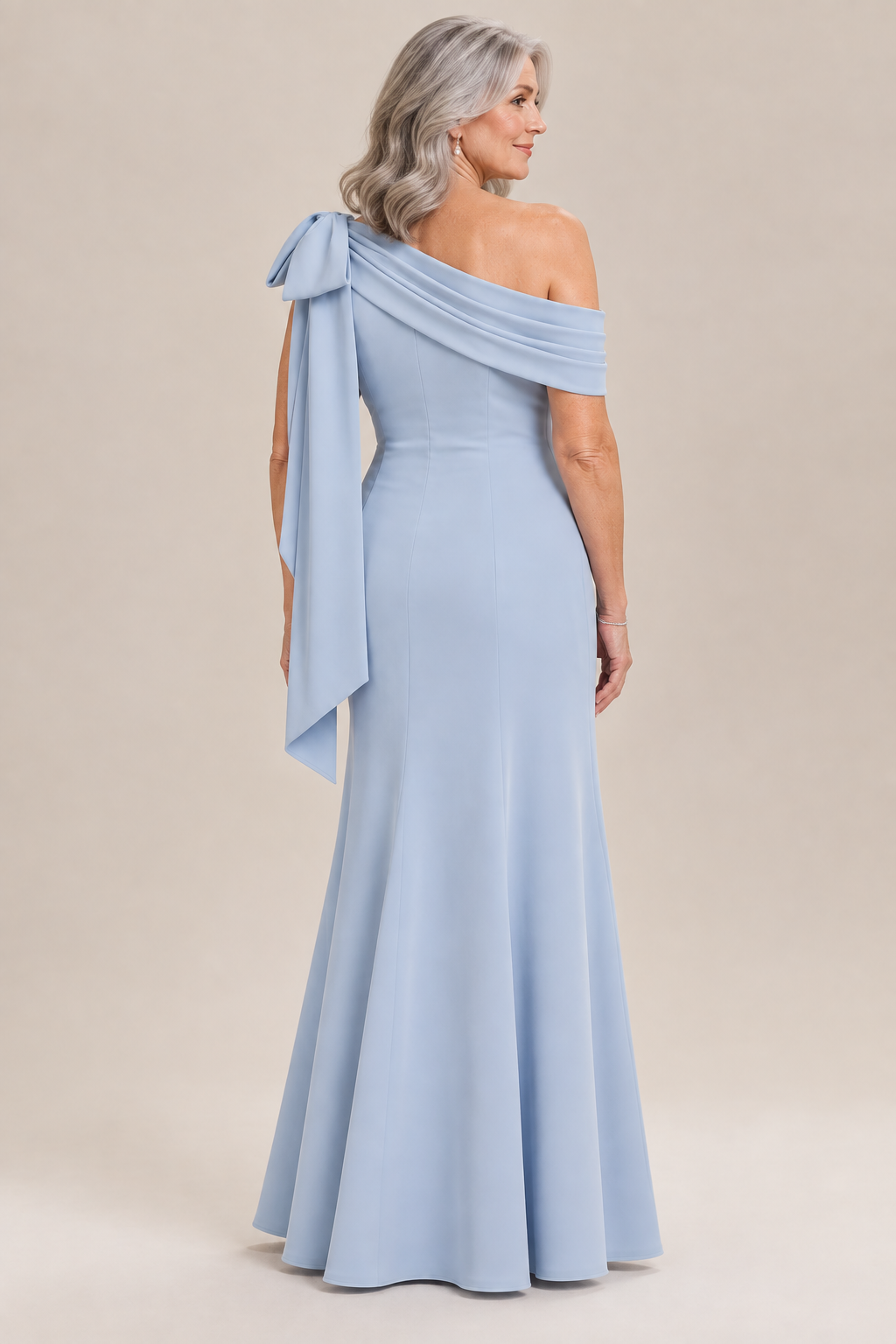 One Shoulder Sheath Dress (4-24)