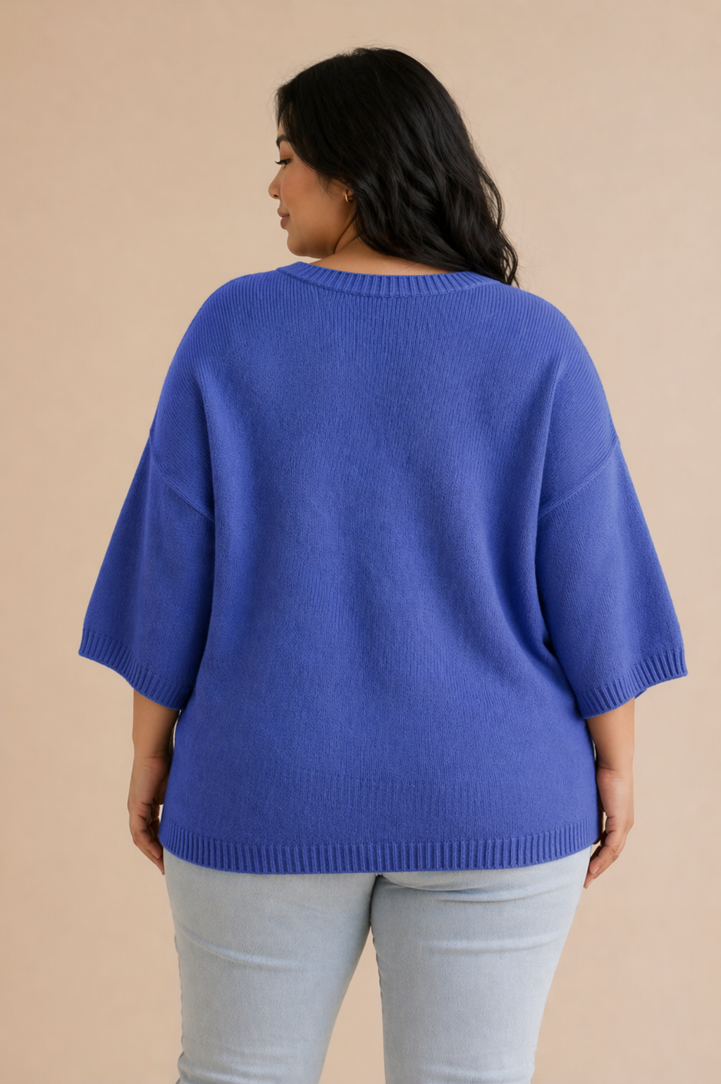CURVE Short Sleeve Sweater