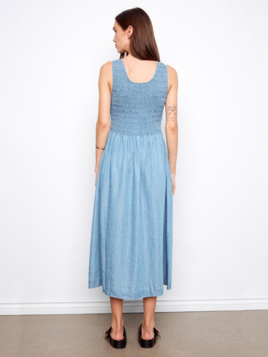 Tencel Midi Dress (S-XXL)