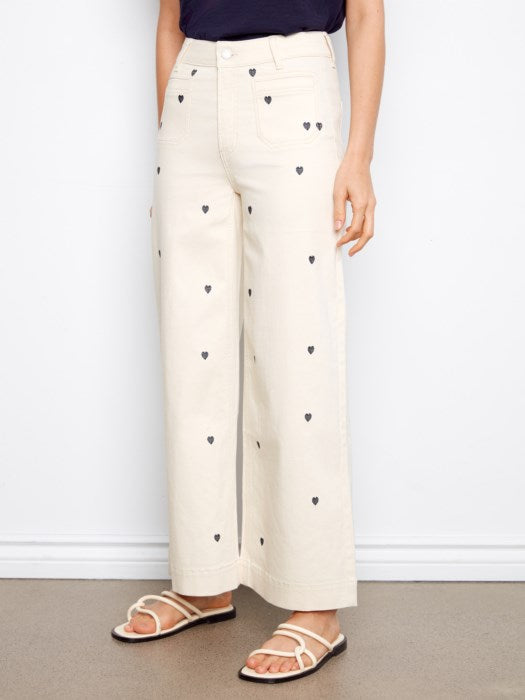Embroidered Heart Jeans (0-18)