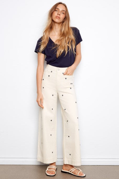 Embroidered Heart Jeans (0-18)