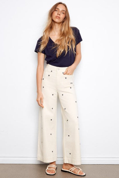 Embroidered Heart Jeans (0-18)