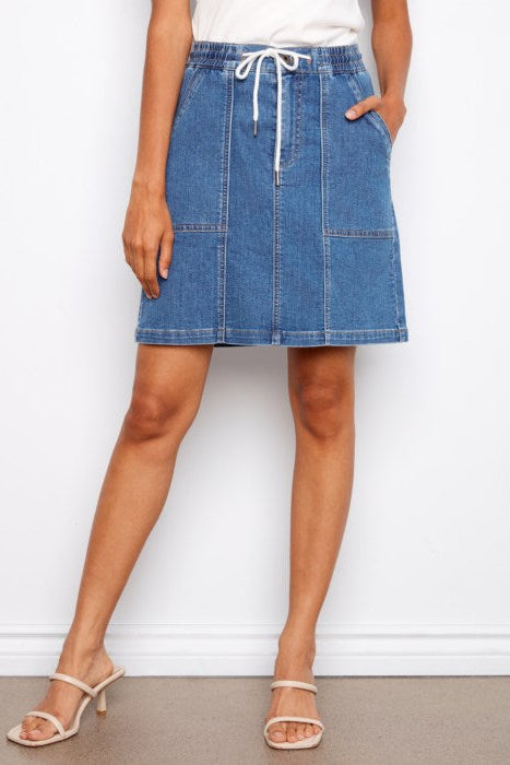 Denim Mini Skort (0-18)