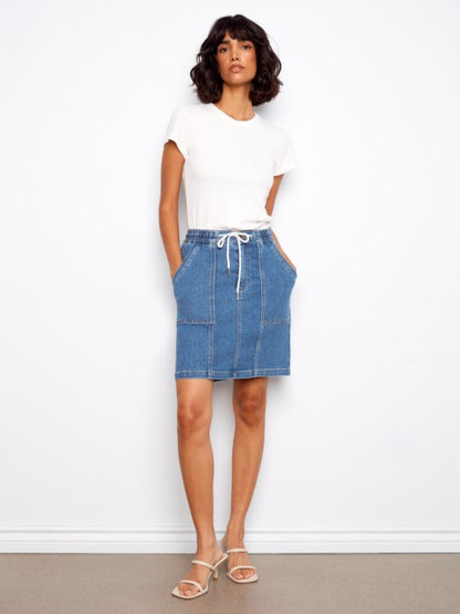 Denim Mini Skort (0-18)