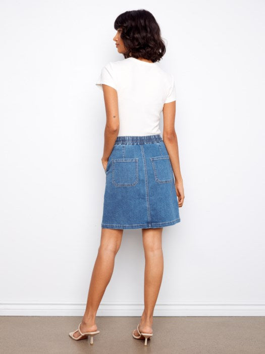 Denim Mini Skort (0-18)