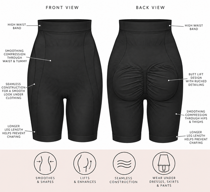 BODY HUSH The Sculptor Short (S-3X)
