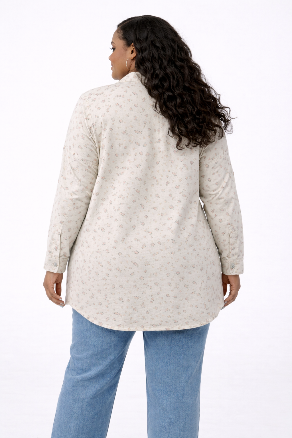 Shania Floral Denim Jacket (XS-3X)