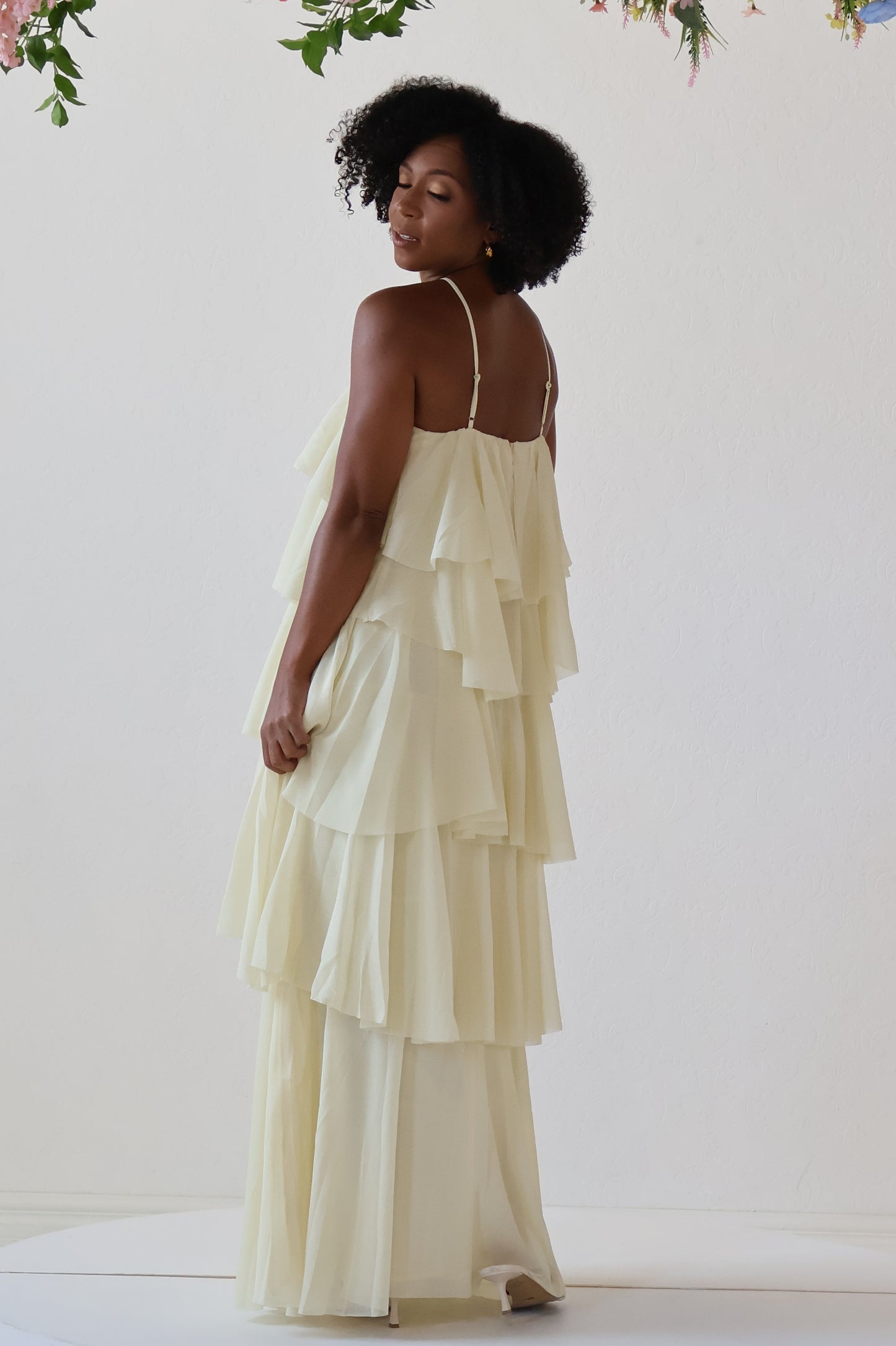 Tiered Halter Dress