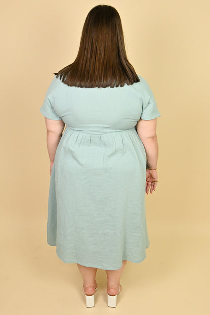 Seabreeze Midi Dress (S-3X)