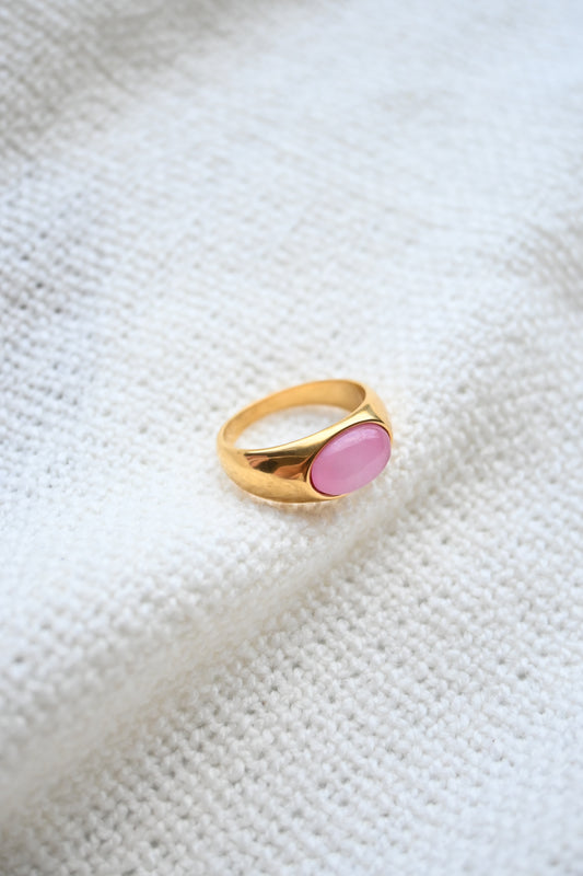 Pink Stone Ring (7-12)