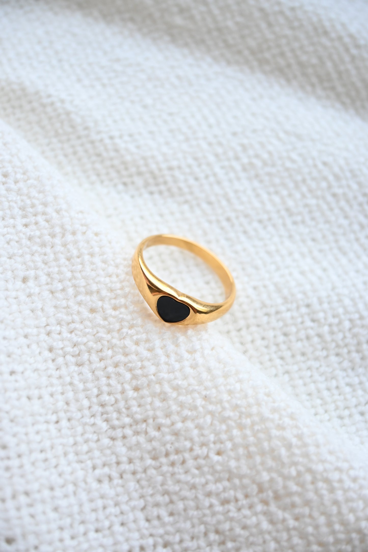 Black Heart Ring
