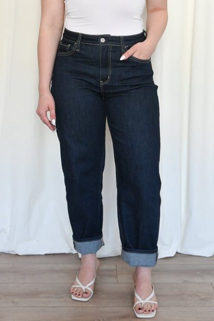 Bobby Slim Barrel Jean