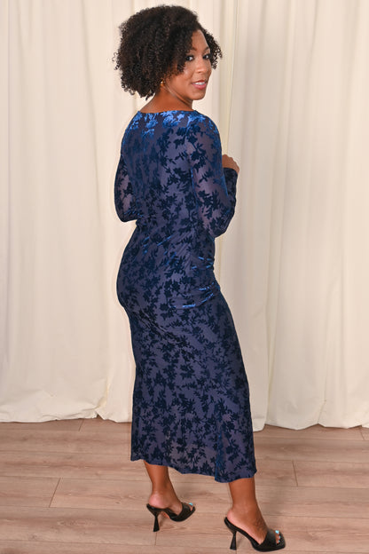 Islington Velvet Maxi Dress