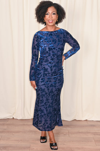 Islington Velvet Maxi Dress