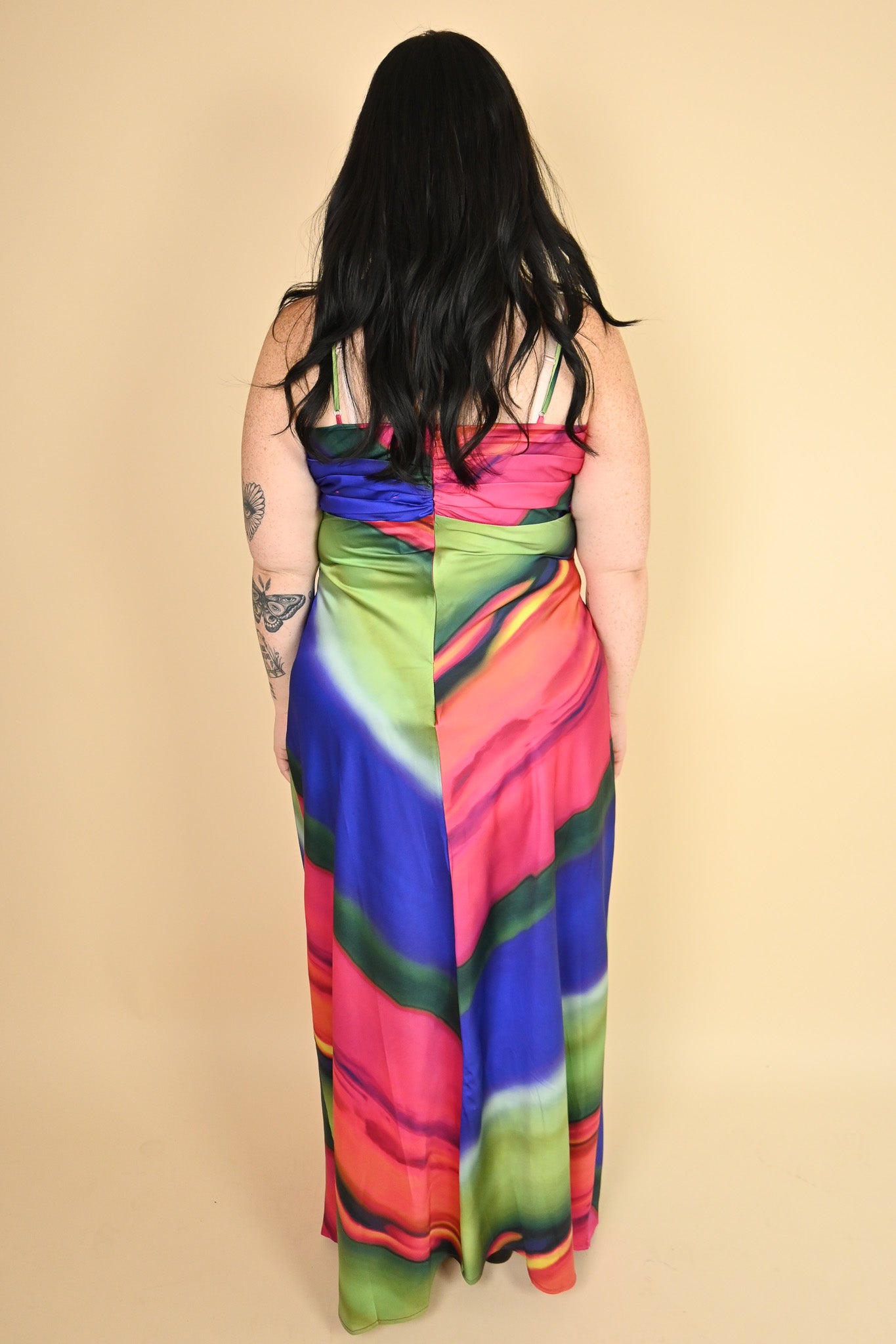 Rainbow Maxi Dress (S-2X)