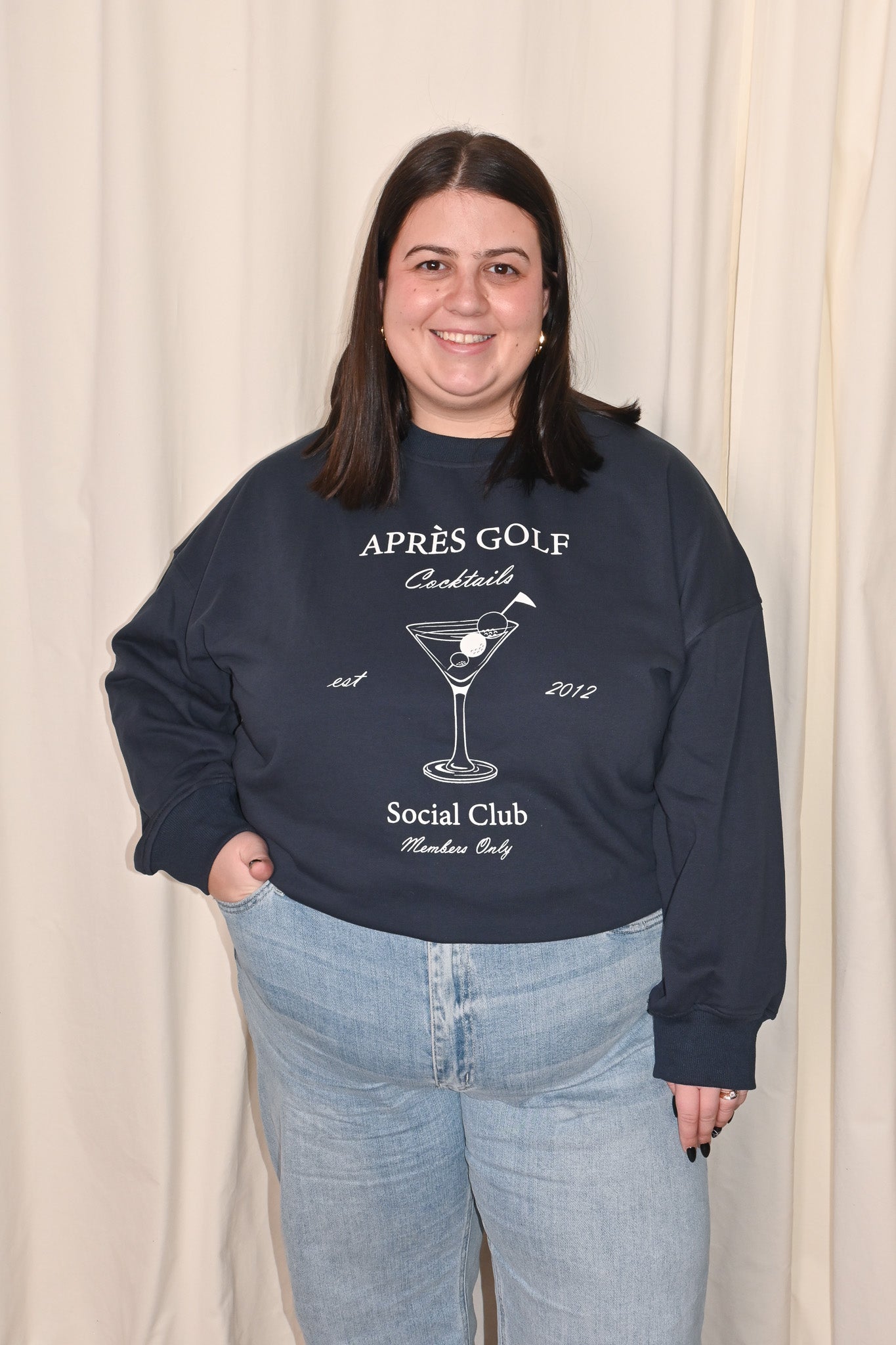 Aprés Golf Crewneck (S-3X)