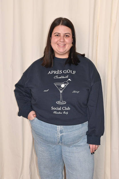 Aprés Golf Crewneck (S-3X)