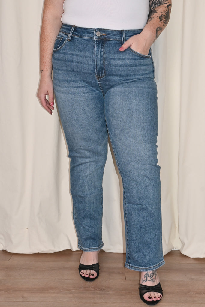 Kylie Slim Straight Jeans (0-3X)