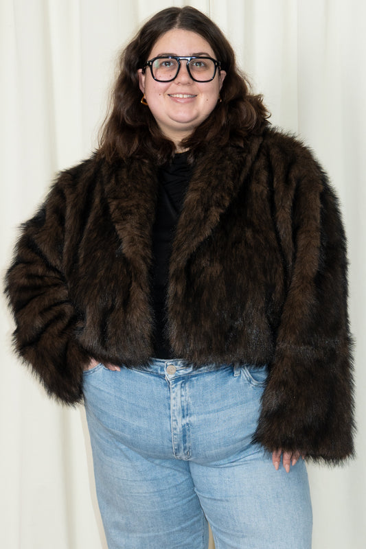 CURVE Faux Fur Jacket