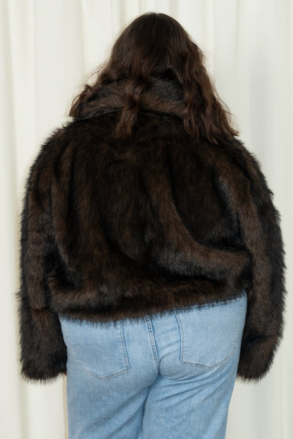CURVE Faux Fur Jacket