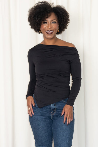Alaina Asymmetrical Top