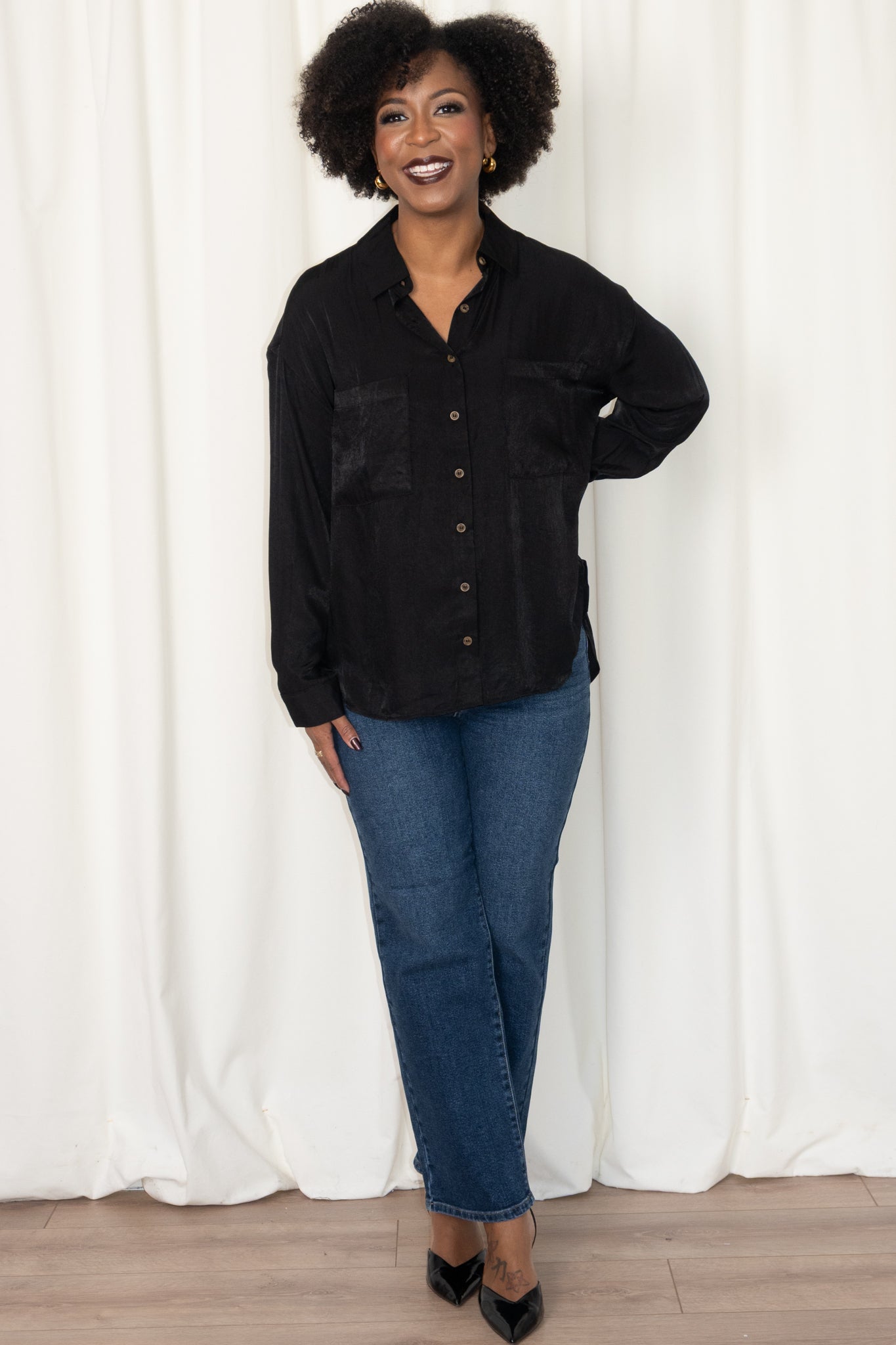 Oversized Button down Shirt (S-XXXL)