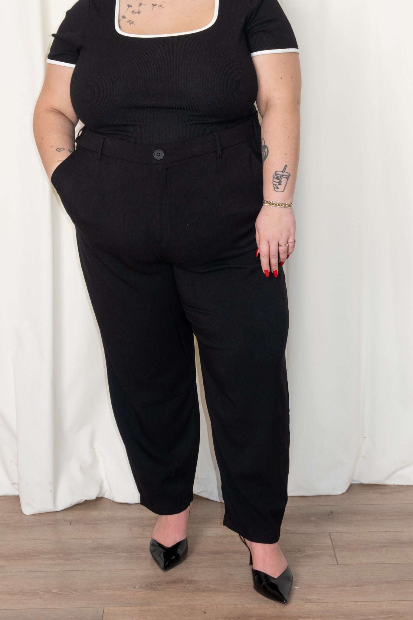 CURVE Merla Tapered Dress Pant