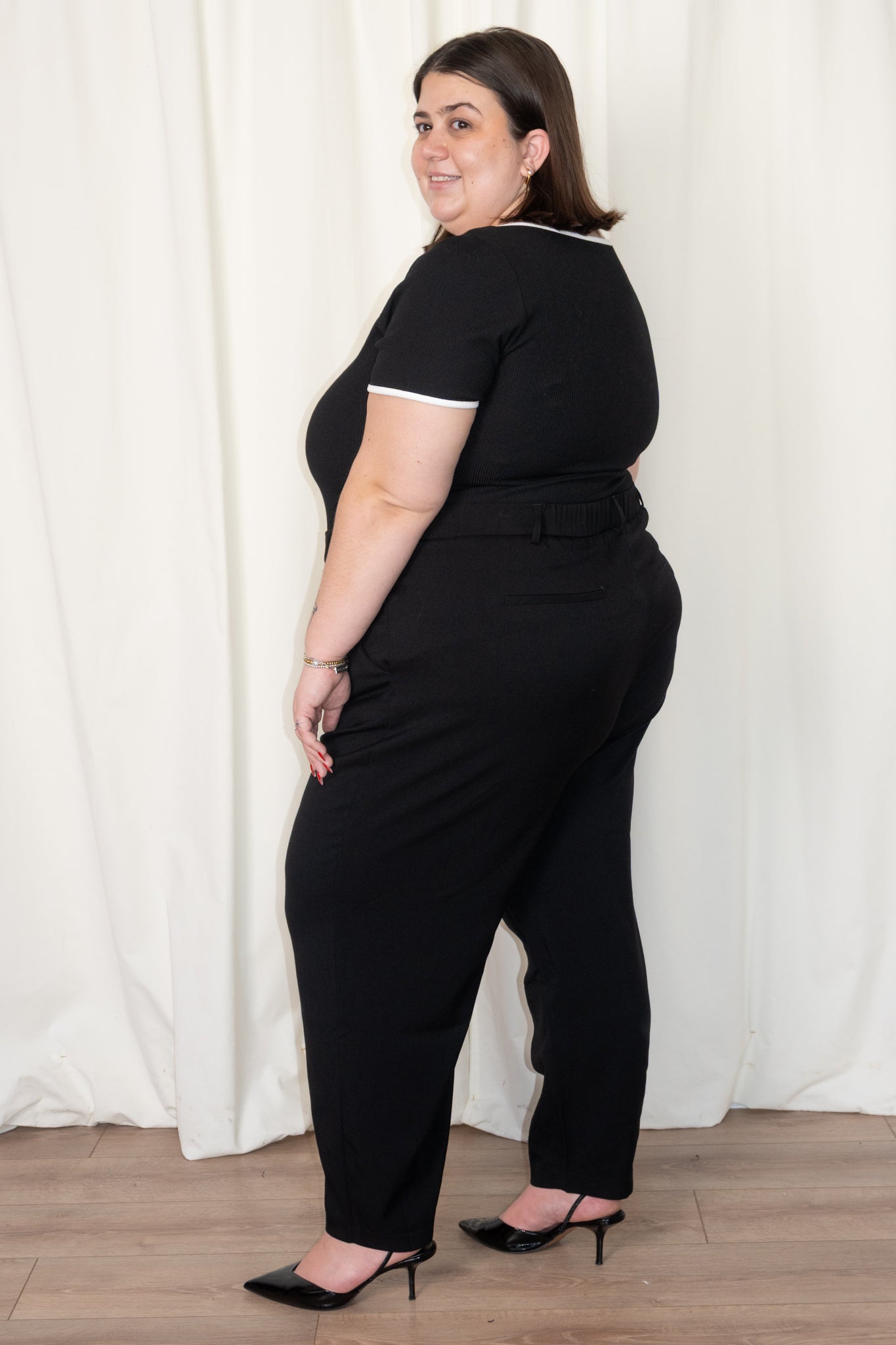 CURVE Merla Tapered Dress Pant