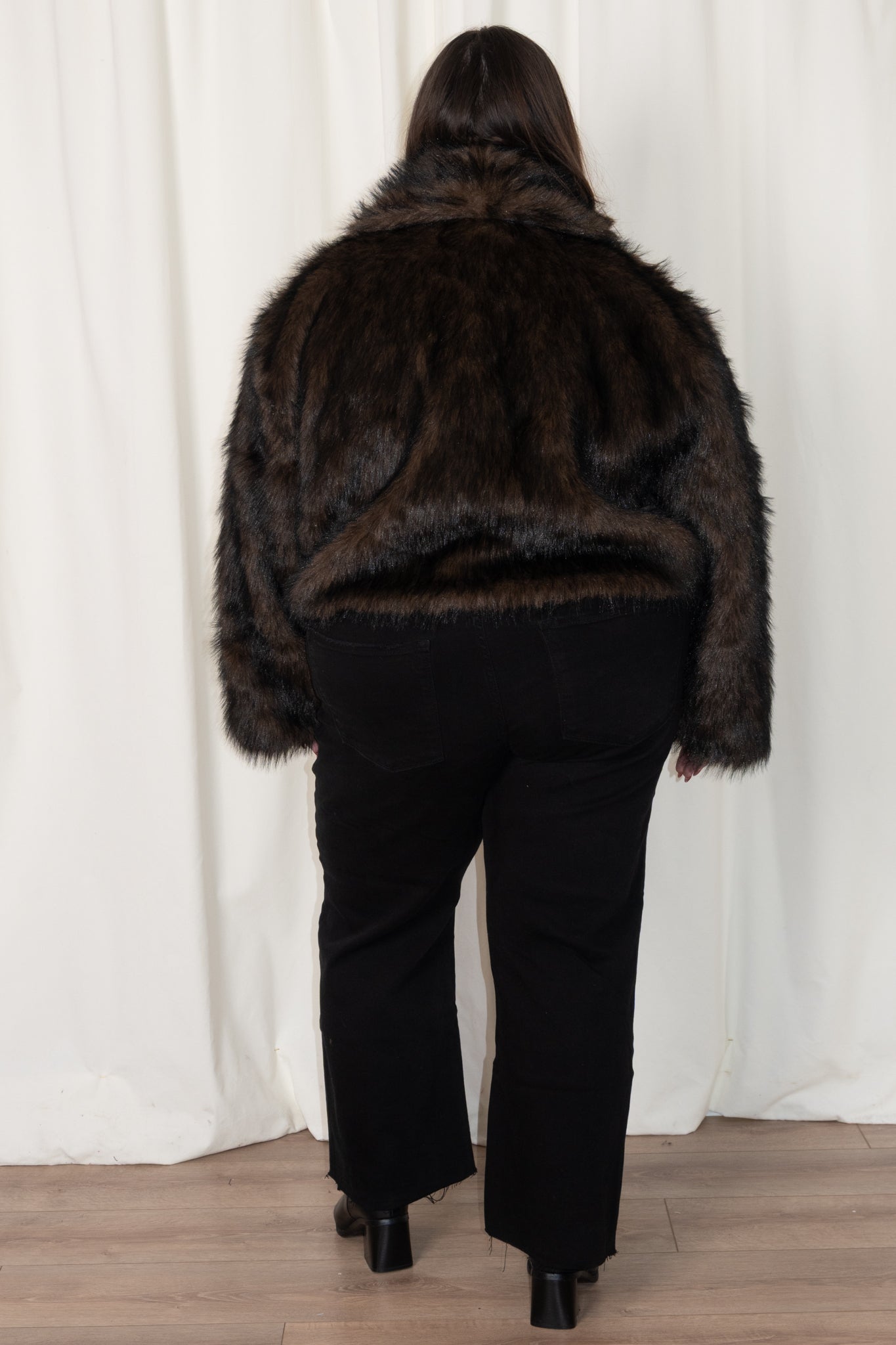CURVE Faux Fur Jacket