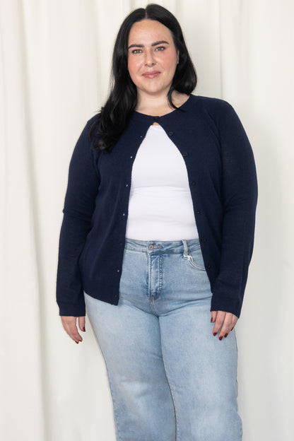 CURVE Classic Fine knit Cardigan