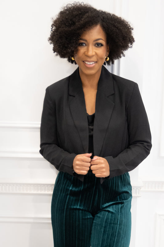 Cropped Blazer