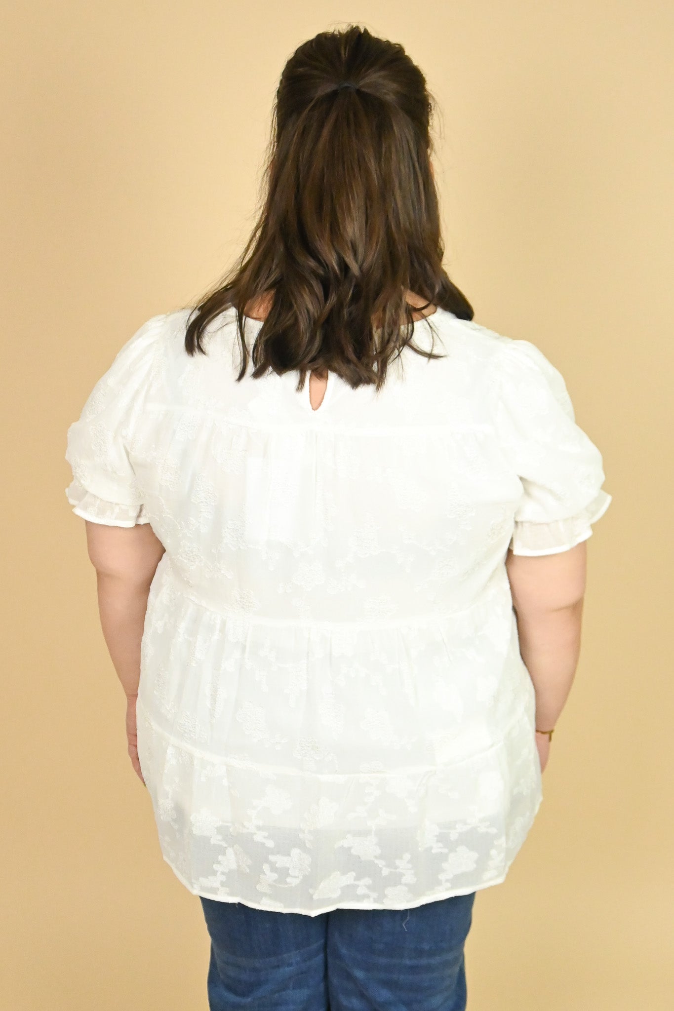 plus size white top. winnipeg manitoba canada