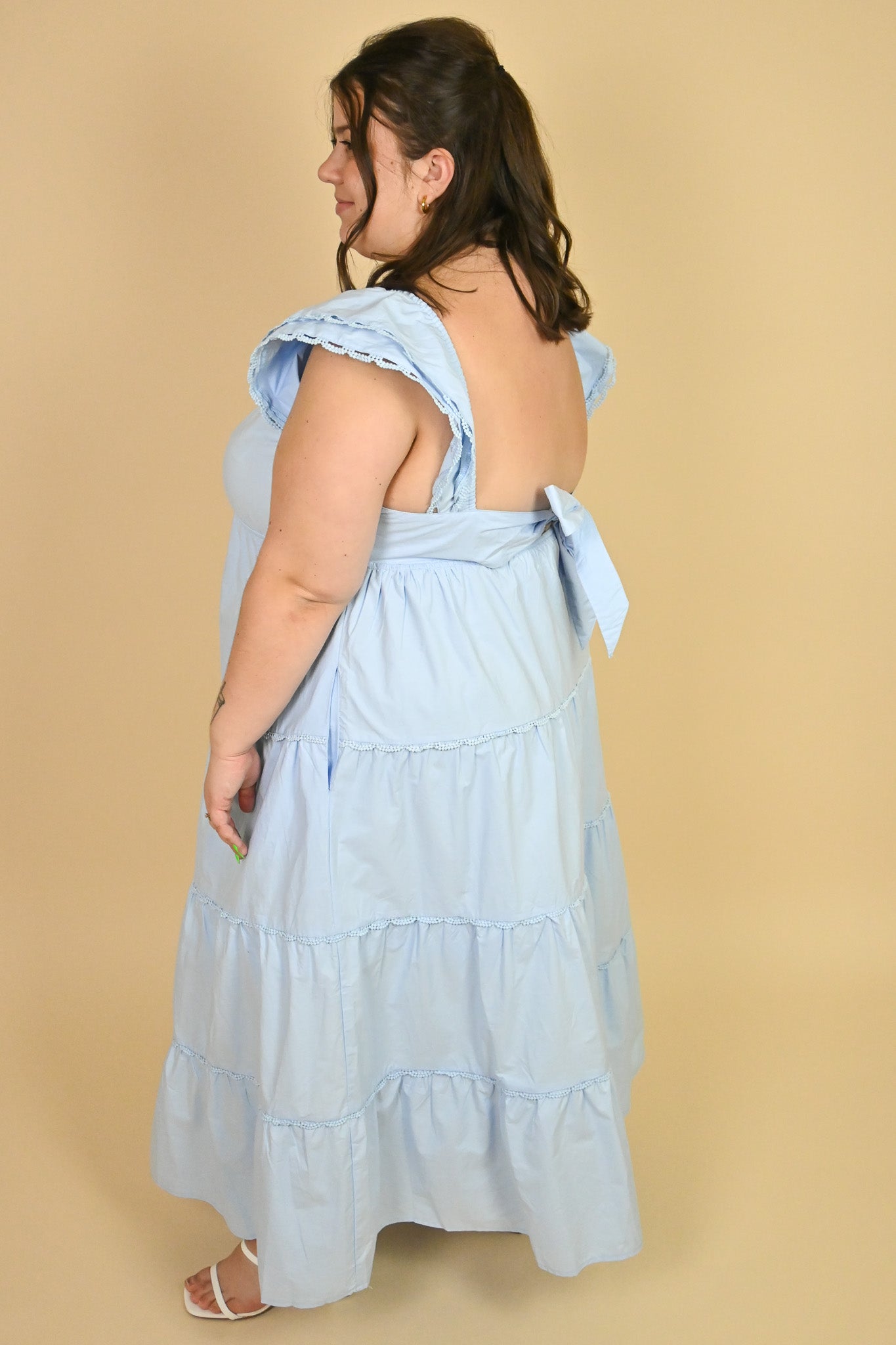 plus size blue maxi dress winnipeg manitoba canada