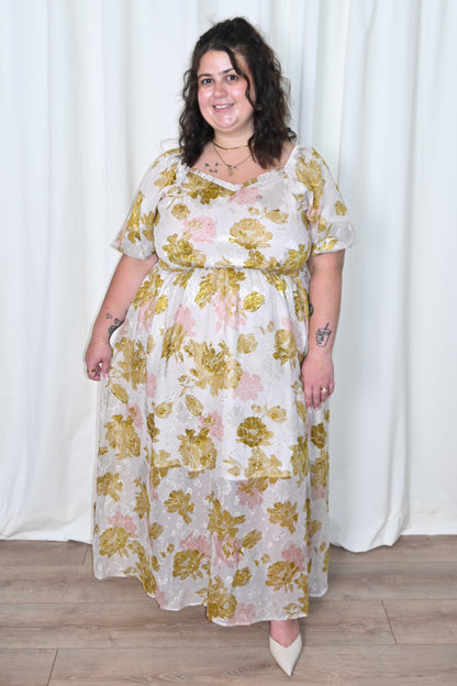 Winnie Floral Midi Dress (XS-XXXL)