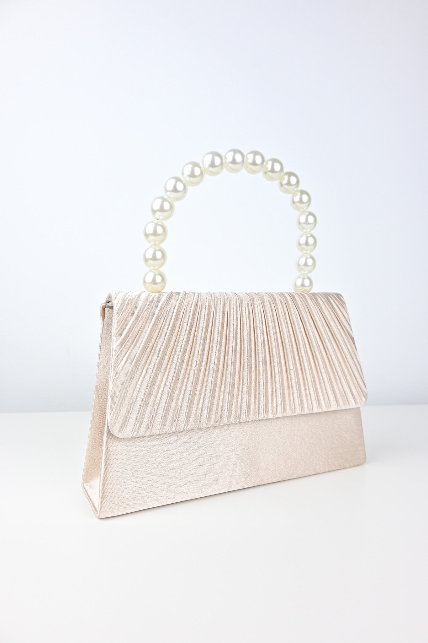 Pearl evening bag, Bridal clutch, Pearl purse, wedding accessories 