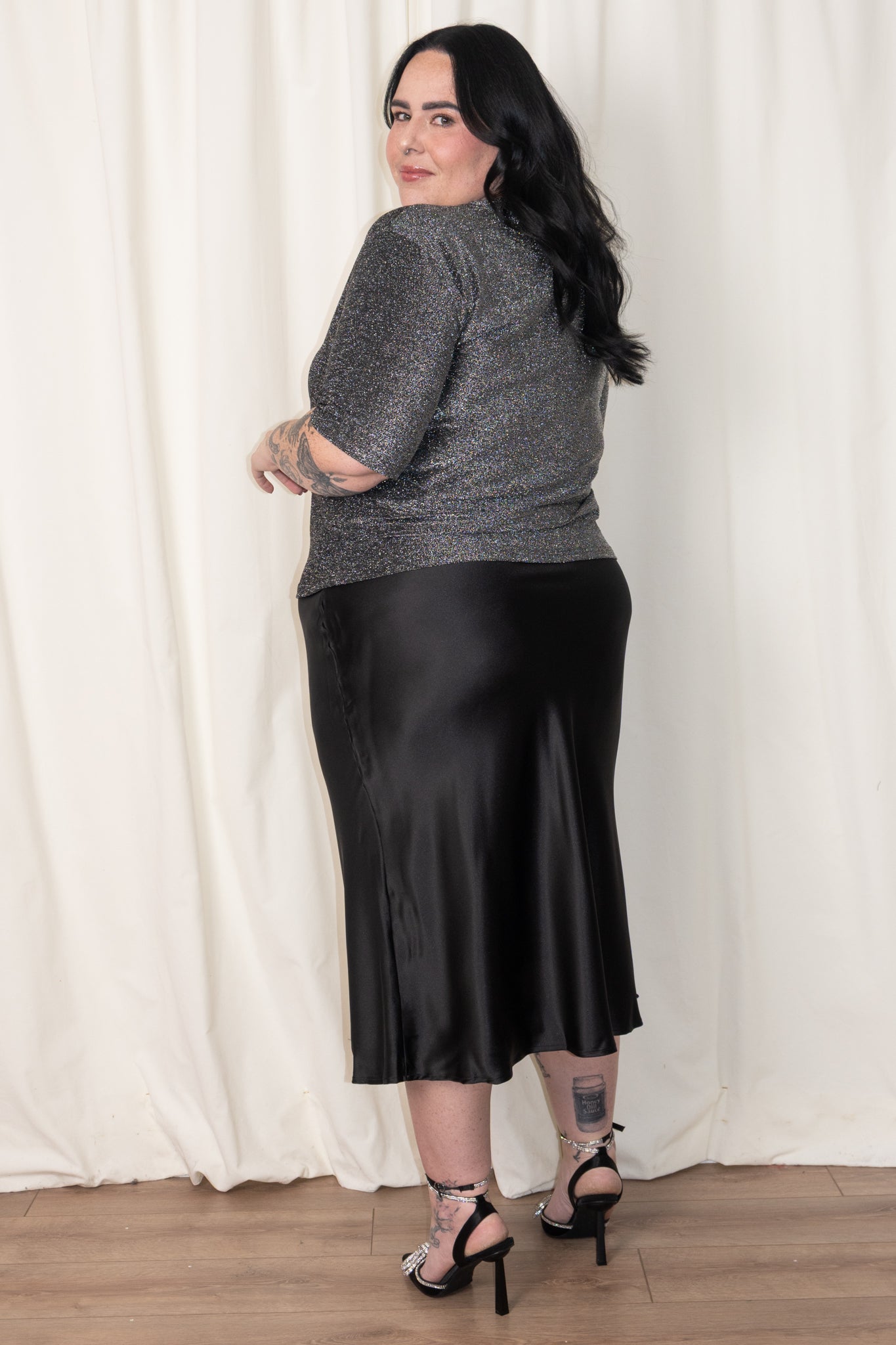 CURVE Riana Glitter T-shirt