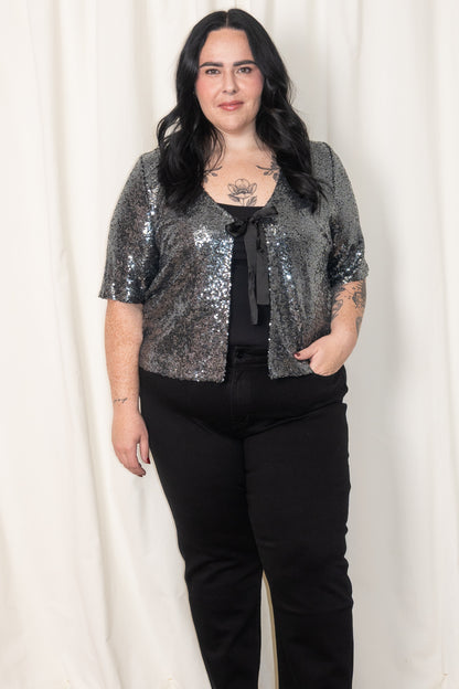 CURVE Laurie Sequin Top