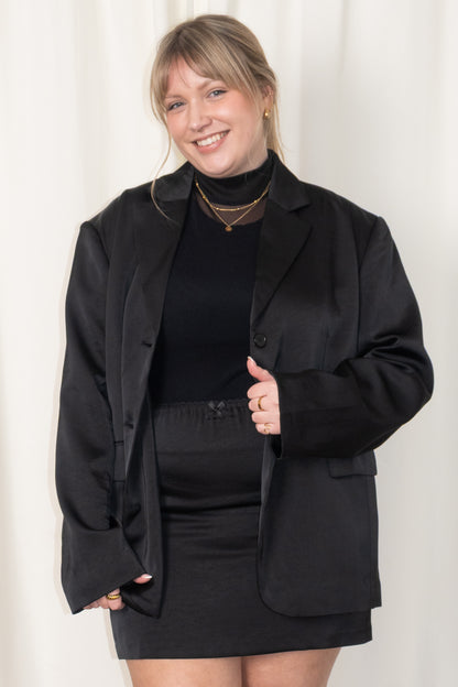 Satin Blazer (S-XXXL)