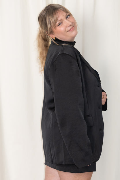 Satin Blazer (S-XXXL)