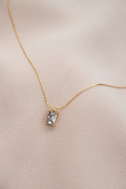 Dainty Zirconia Pendant